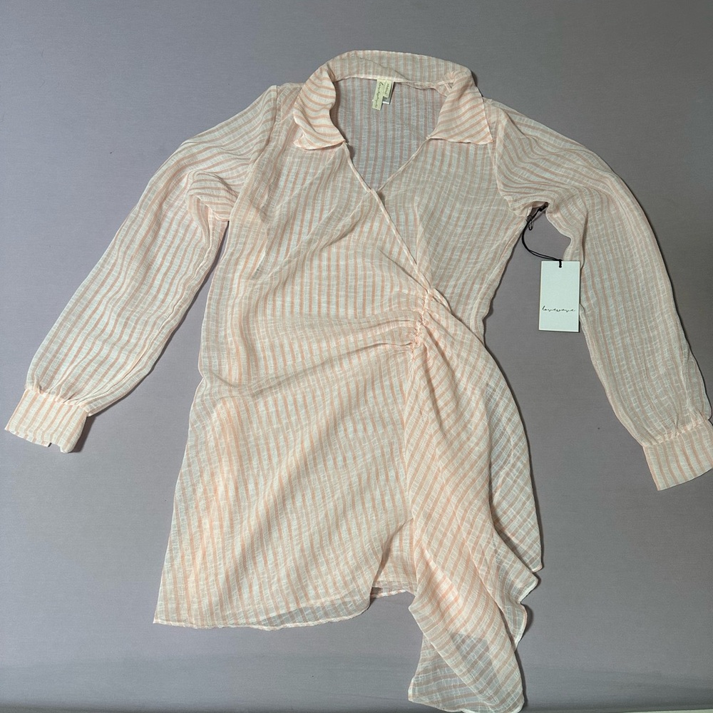 Lovewave cover up shirt dress